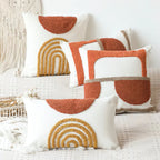 Eden Geometric Embroidery Cushion Cover — main product photo