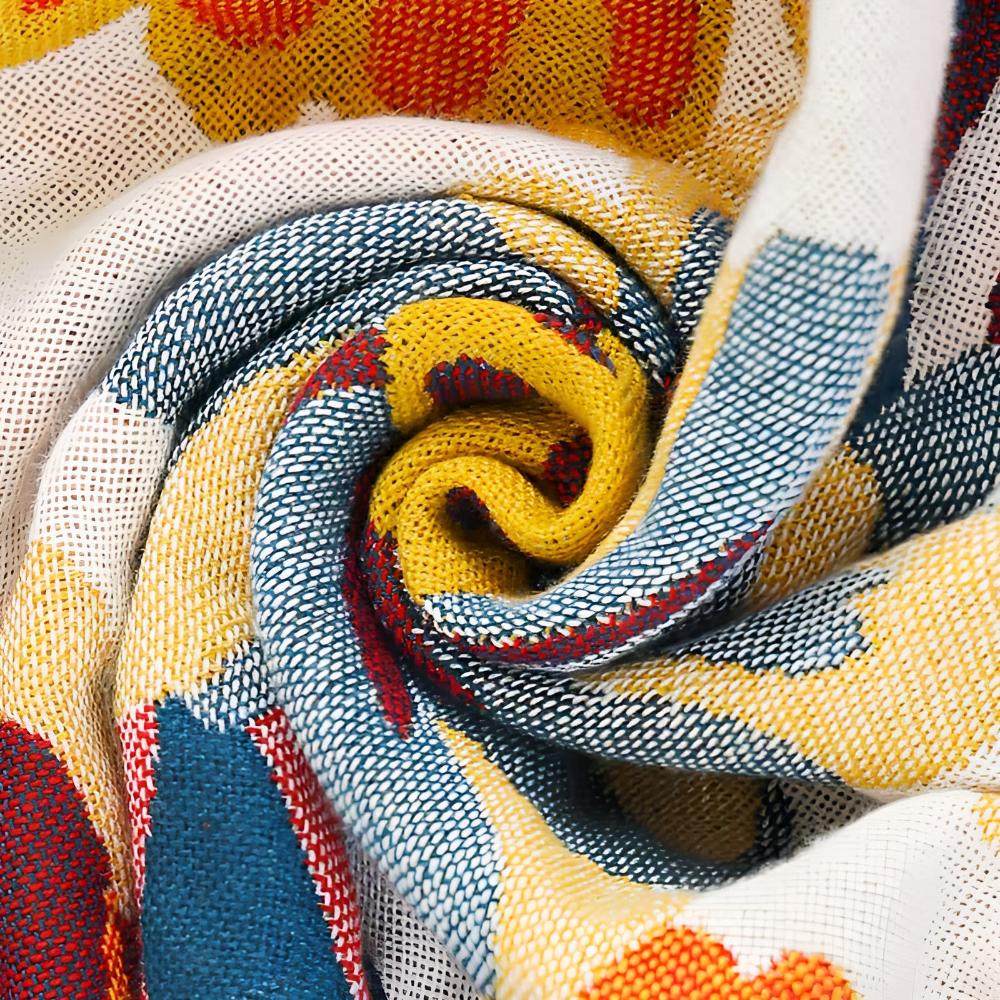 Floral Fiesta Bath Towel — product in use