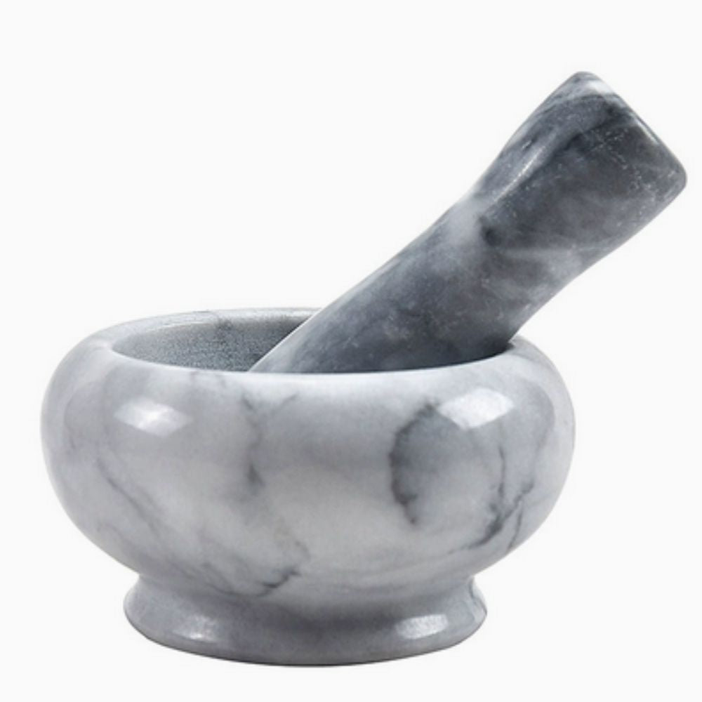 Marble Mortar and Pestle Set — alternate angle view