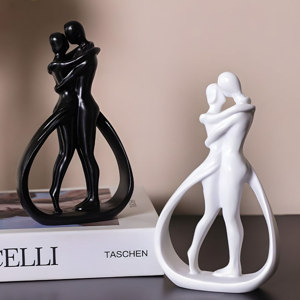 Embrace Resin Couple Sculpture — main product photo