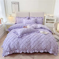 Belle Cotton Plush Ruffle Bedding | 4pcs Set — additional view