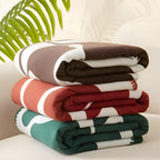 Abstract Pattern Acrylic Blanket — product detail view