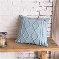 Button Closure Knit Cushion Cover — additional view