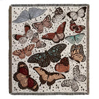 Butterfly Garden Blanket — lifestyle shot