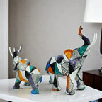 Luxury Abstract Elephant Figurine — main product photo