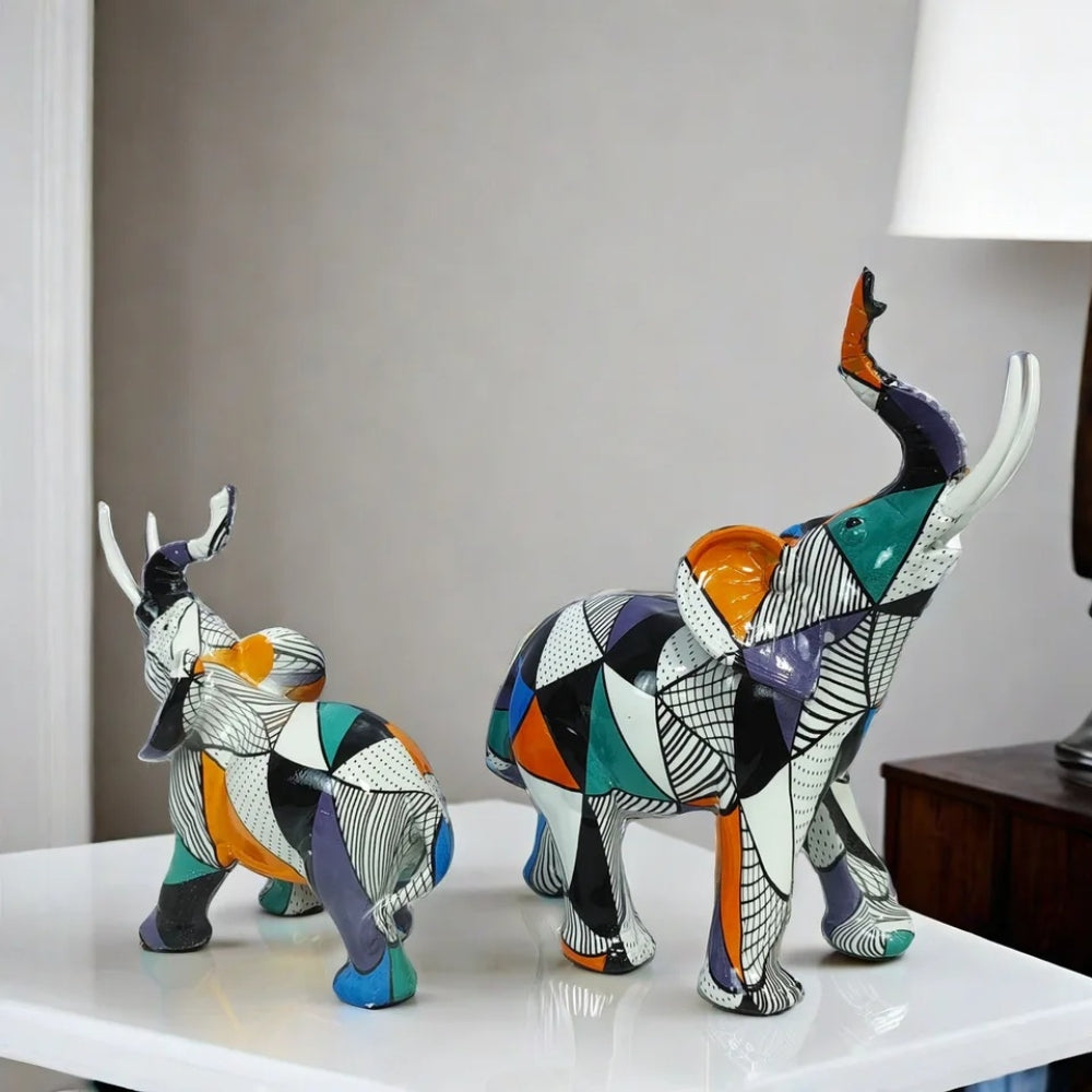 Luxury Abstract Elephant Figurine — main product photo