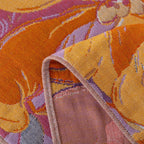 Sunset Bloom Cotton Gauze Bath Towel — product detail view