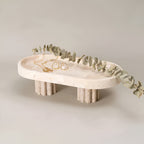 Pietra Natural Travertine Tray — main product photo