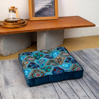 Moroccan Inspired Tie-Strap Cushion — additional view