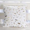 Golden Leaf Velvet Cushion Covers — size and scale reference