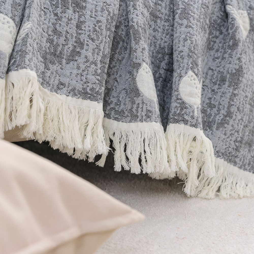 Heritage Threads Cotton Blanket Throw — product detail view