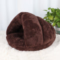 Polar-Fleece Pet Cave Bed — main product photo