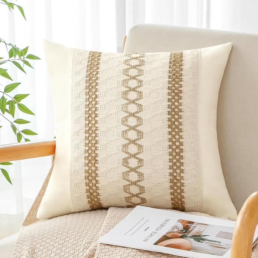 Earthy Elegance Cushion Cover — alternate angle view