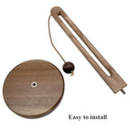 Acacia Regal Roll Stand — alternate angle view