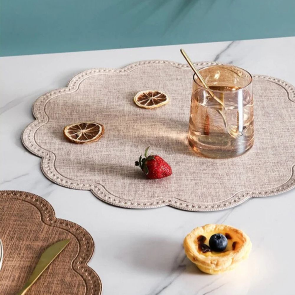 Scalloped Waterproof Placemat — main product photo