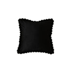 Velvet Pom-Pom Trim Cushion Cover — lifestyle shot