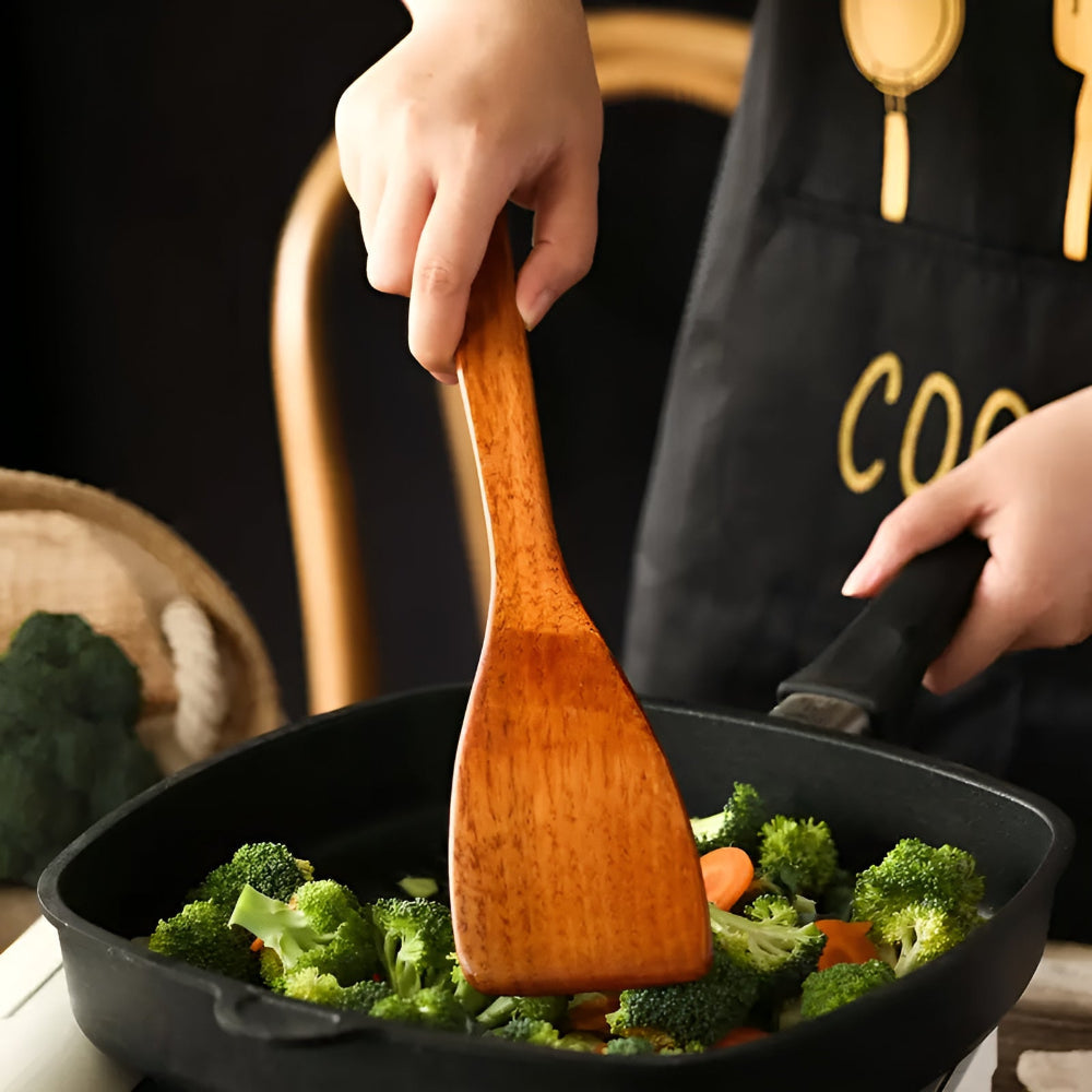 Wooden Kitchen Utensils — product in use