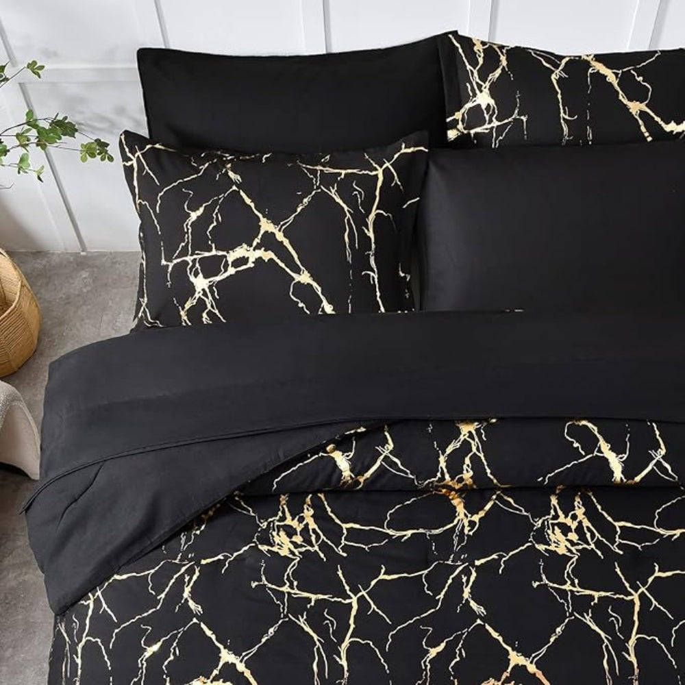 Lux Marble Premium Doona Cover Set — product close-up
