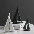 Minimalist Sailboat Inspired Table Decor — product detail view