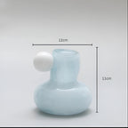 Celestial Nordic Glass Candle Holder — product in use