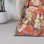 Serene Rose Cotton Bath Towel — product detail view