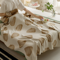 Rural Pumpkin Bamboo Fiber Blanket — main product photo