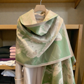 Floral Jacquard Scarf — view 4