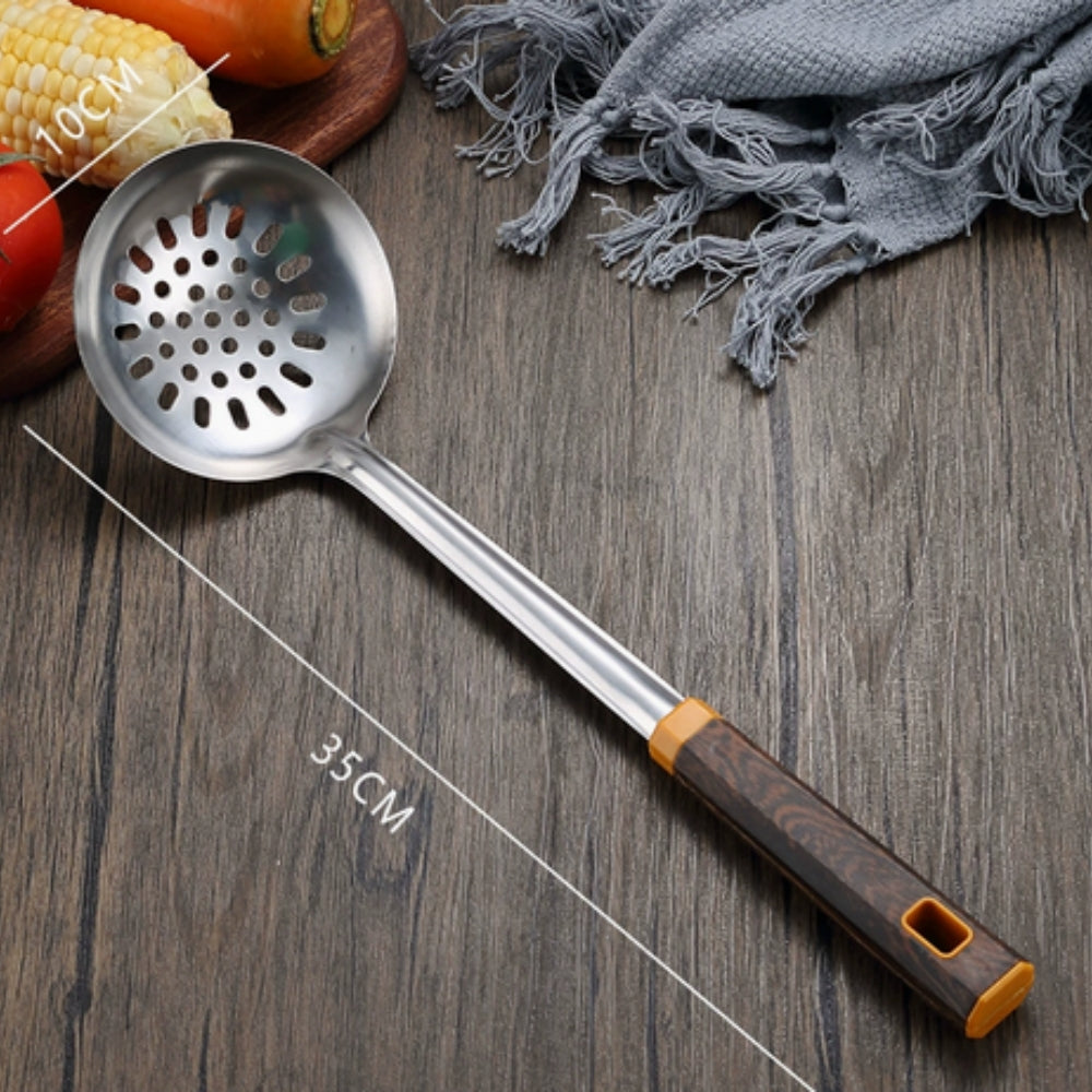 Wood Grain Stainless Steel Utensils — lifestyle shot