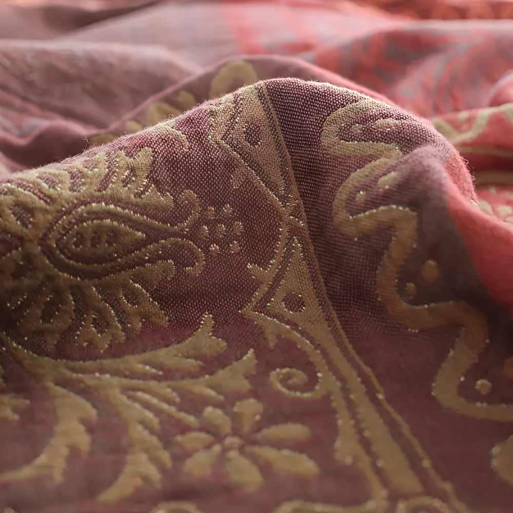 Mandala Tassel Throw Blanket — additional view