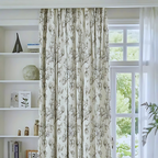 Fresh Floral Sunshade Curtains — main product photo