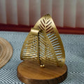 Iron Leaf Shape Tissue Holder — alternate angle view