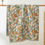 Opulent Flora Reversible Towel — lifestyle shot