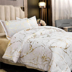 Lux Marble Premium Doona Cover Set — product detail view