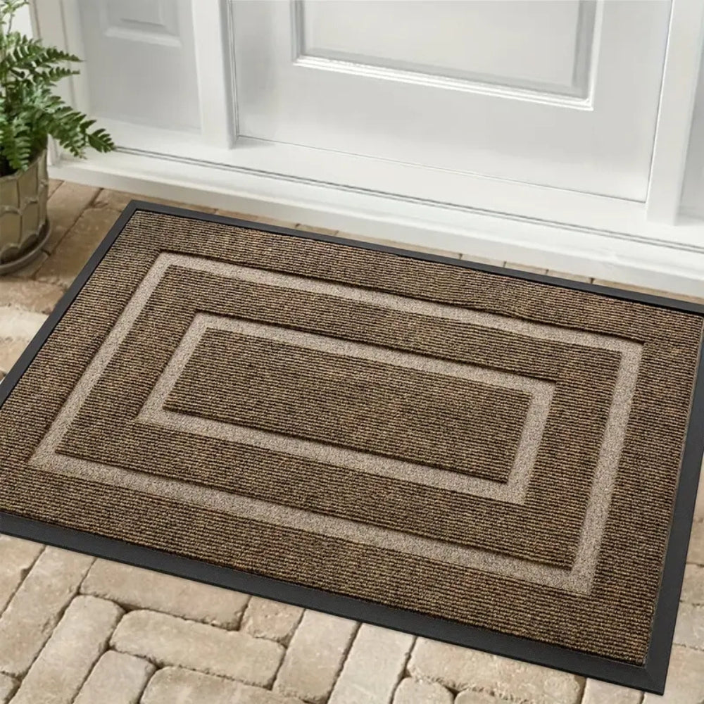 Homestead Dirt Trapper Entry Mat — product in use