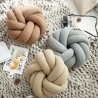 Puffy Pretzel Cushion — product detail view