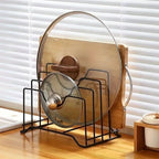 Neat Stack Plate & Lid Holder — product detail view