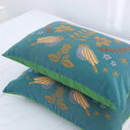 Scandinavian Bird Cotton Gauze Pillowcases (2pcs) — product detail view