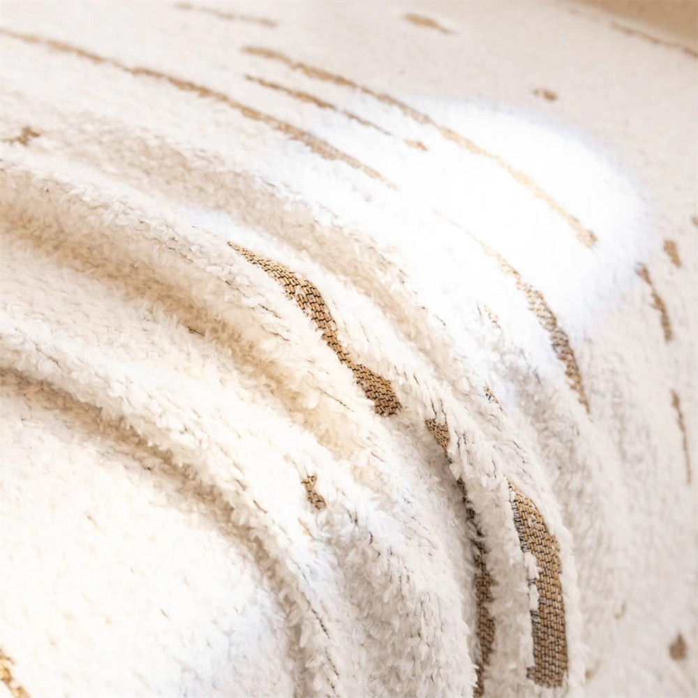 Driftwood Tassel Sofa Cover — alternate angle view