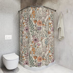 Flourish Bloom Shower Curtain — main product photo