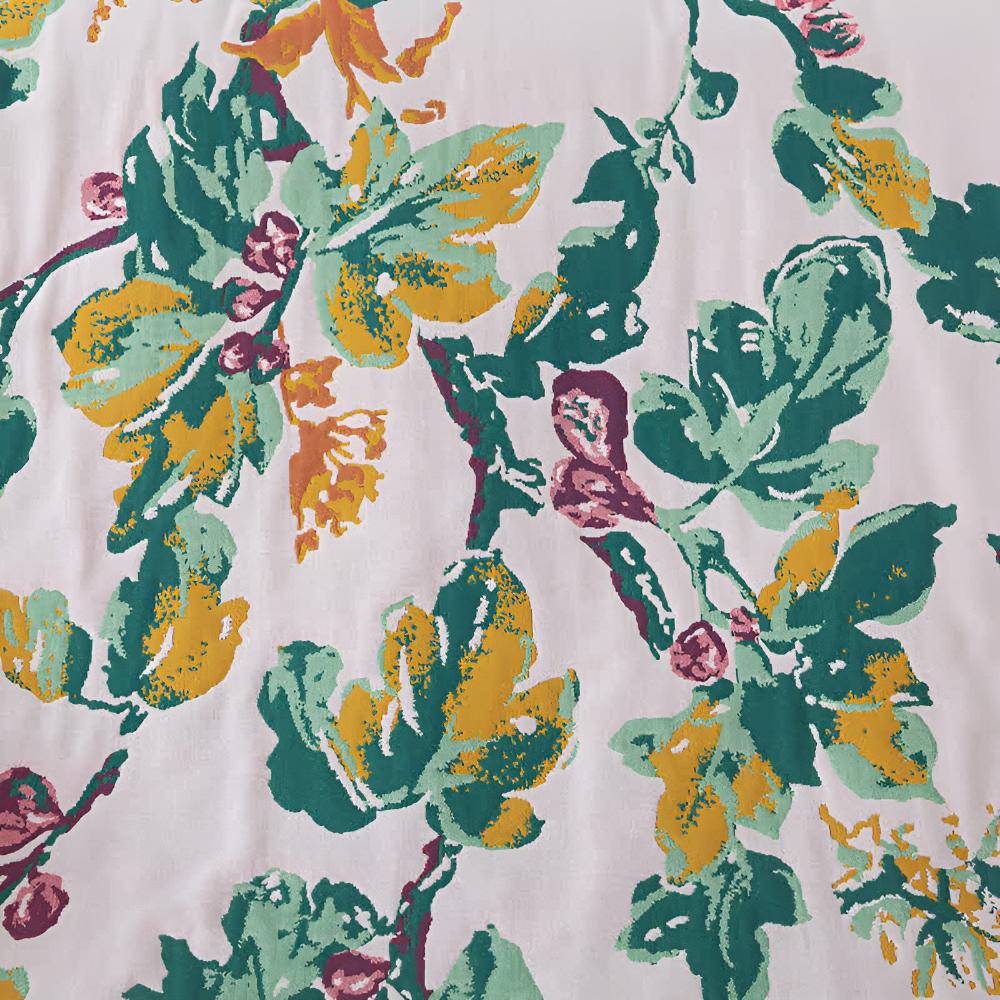 Nature’s Embrace Floral Bath Towel — product in use