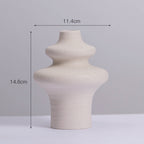Nordic Beige Ceramic Flower Vase — additional view