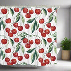 Sweet Cherry Delight Shower Curtain — main product photo