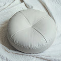 Nappa Leather Japanese Style Cushion — product close-up