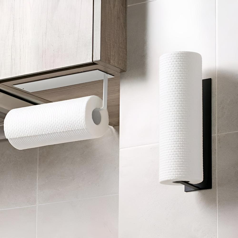 Mounted Paper Towel Holder — product in use