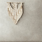 Fringed Geometric Wall Hanging Macrame — product detail view