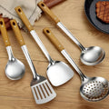 Classic Stainless Steel Kitchen Utensil Set (5 Sets) — main product photo
