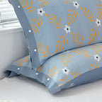 Pure Cotton Buttoned Pillowcase — product in use
