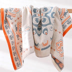 Boho Bliss Cotton Bath Towel — product in use