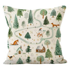 Winter Christmas Cushion Cover — lifestyle shot
