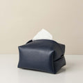 Tisovo Stylish Leather Tissue Case — lifestyle shot